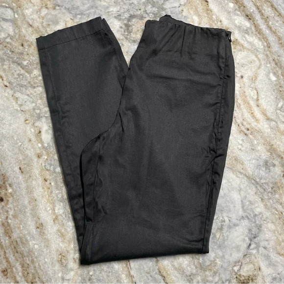 VETTA Slim Work Pant in Washed Black Size 4 - Picture 3 of 13